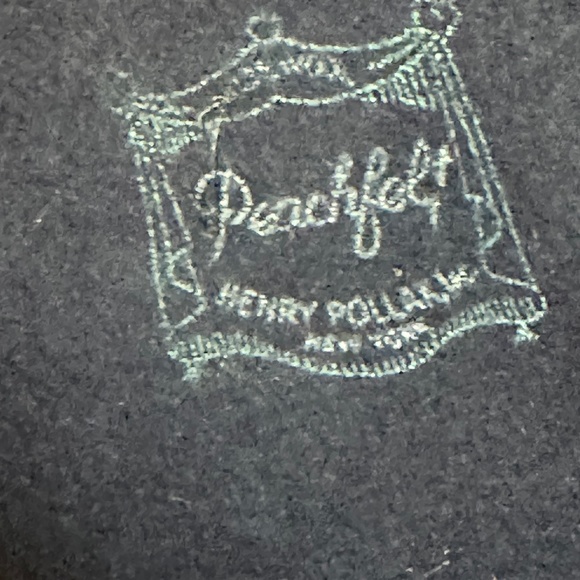CHIC 1960s\' NAVY FELT \